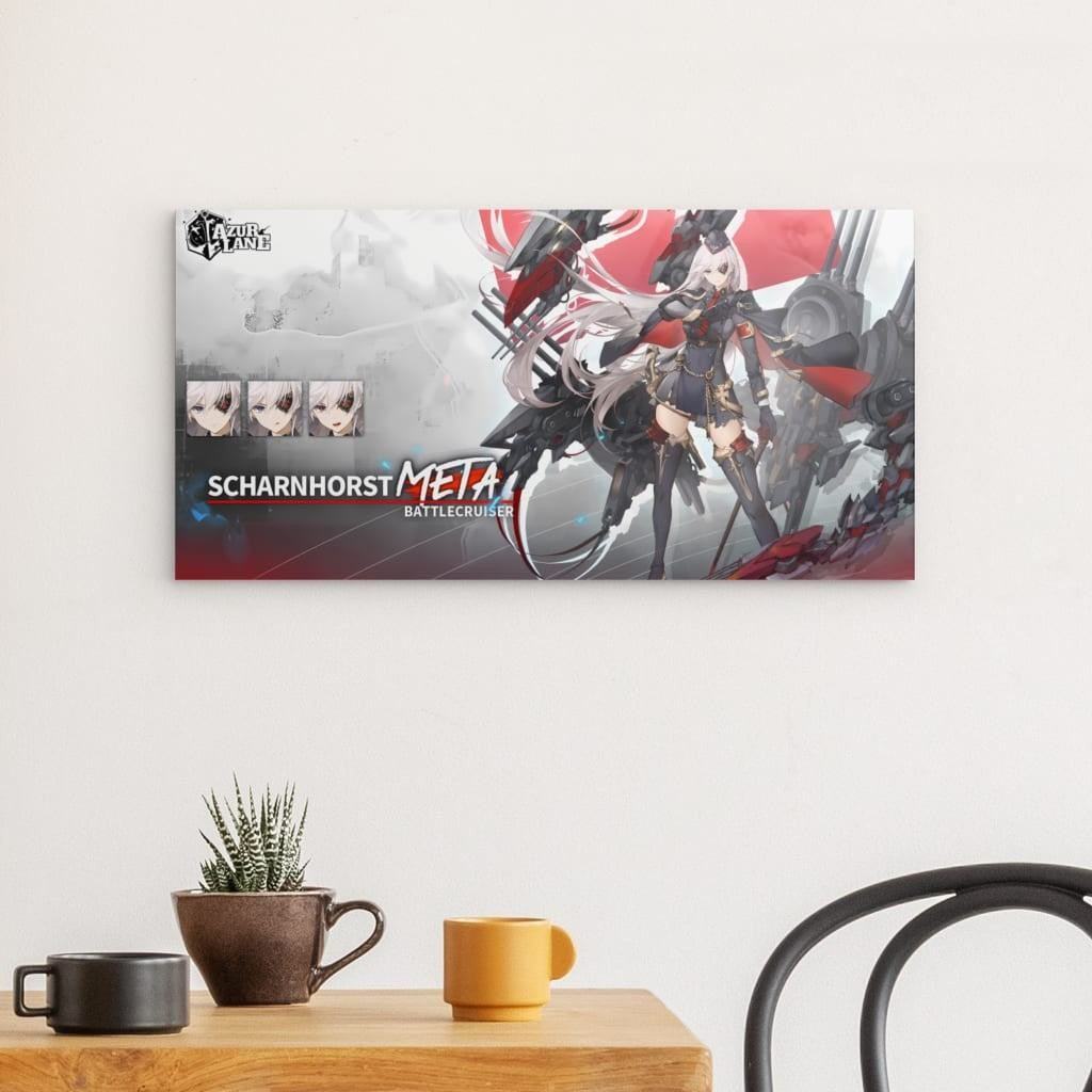 Azur Lane Poster - Scharnhorst Meta Battlecruiser Poster 29.99 Azur, Event, Lane, Meta, Metal, Scharnhorst, Wallpaper JLR Design