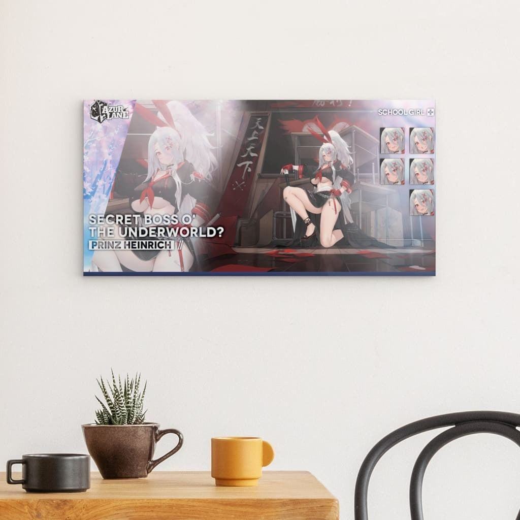 Azur Lane Poster - School Prinz Heinrich Poster 29.99 Azur, Event, Heinrich, Lane, Metal, School, Wallpaper JLR Design