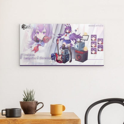 Azur Lane Poster - School Urakaze Poster 29.99 Azur, Event, Lane, Metal, School, Urakaze, Wallpaper JLR Design