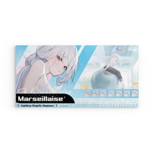 Azur Lane Poster - Sports Time Marseillaise Poster 29.99 Azur, Lane, Marseillaise, Metal, Sports, Time JLR Design