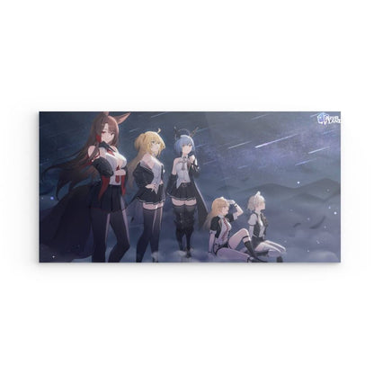 Azur Lane Poster - Starry Night Poster 29.99 Azur, Lane, Metal, Night, Starry, Wallpaper JLR Design