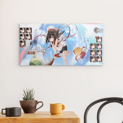 Azur Lane Poster - Summer Dedication Oite Poster 29.99 Azur, Dedication, Lane, Metal, Oite, Summer, Wallpaper JLR Design