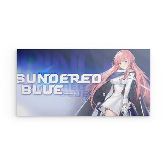 Azur Lane Poster - Sundered Blue Metal Print 29.99 Azur, Lane, Metal Print, Poster, Sundered JLR Design