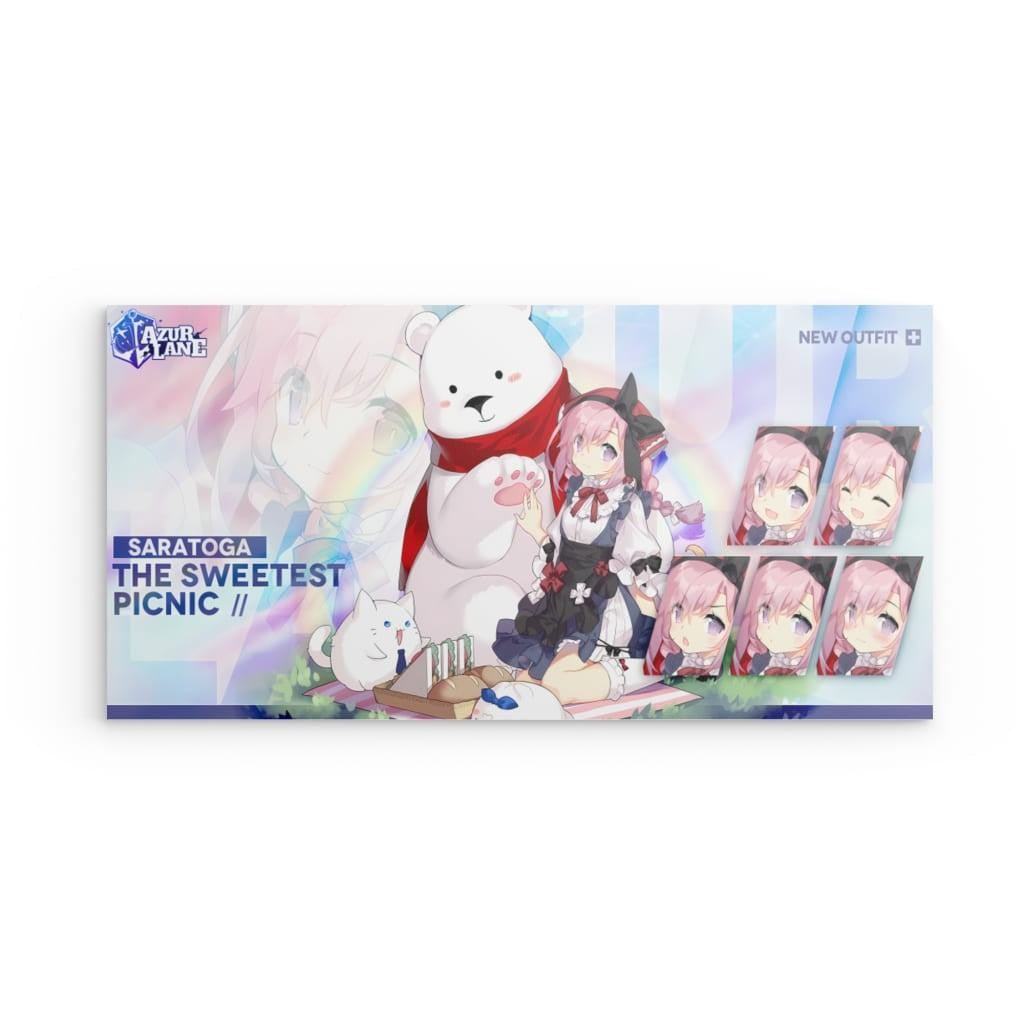 Azur Lane Poster - Sweetest Picnic Saratoga Poster JLR Design