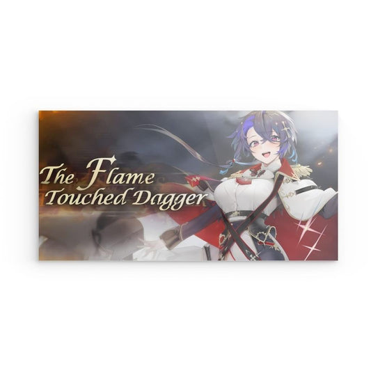 Azur Lane Poster - The Flame Touched Dagger Metal Print 29.99 Azur, Dagger, Flame, Lane, Metal Print, Poster, Touched JLR Design