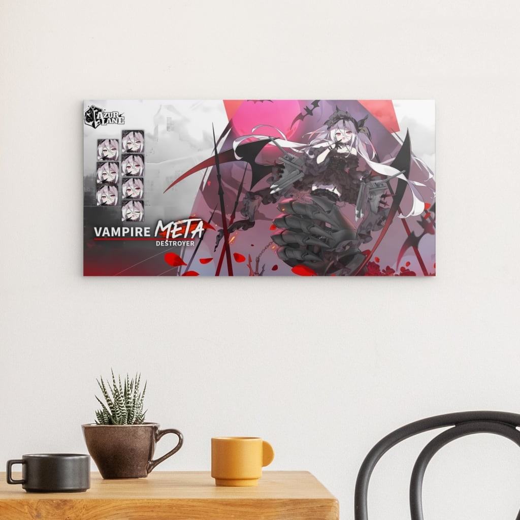 Azur Lane Poster - Vampire Meta Metal Print 29.99 Azur, Lane, Meta, Metal Print, Poster, Vampire JLR Design