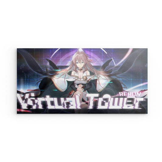 Azur Lane Poster - Virtual Tower Metal Print 29.99 Azur, Lane, Metal Print, Poster, Tower, Virtual JLR Design