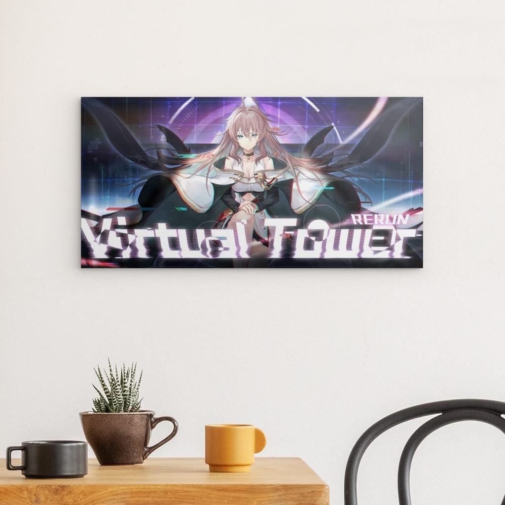 Azur Lane Poster - Virtual Tower Metal Print 29.99 Azur, Lane, Metal Print, Poster, Tower, Virtual JLR Design