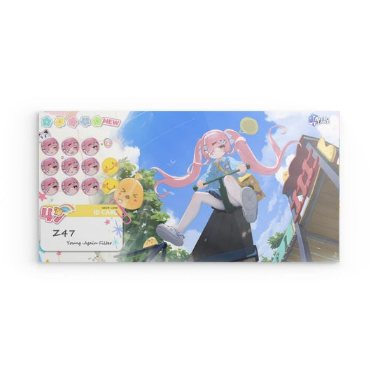 Azur Lane Poster - Young Again Filter Z47 Metal Print JLR Design