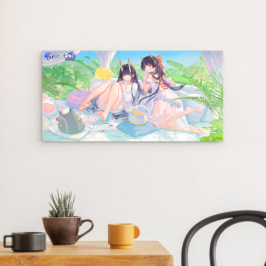 Azur Lane Wanddekoration - 6th Anniversary Noshiro und Sakawa Poster JLR Design