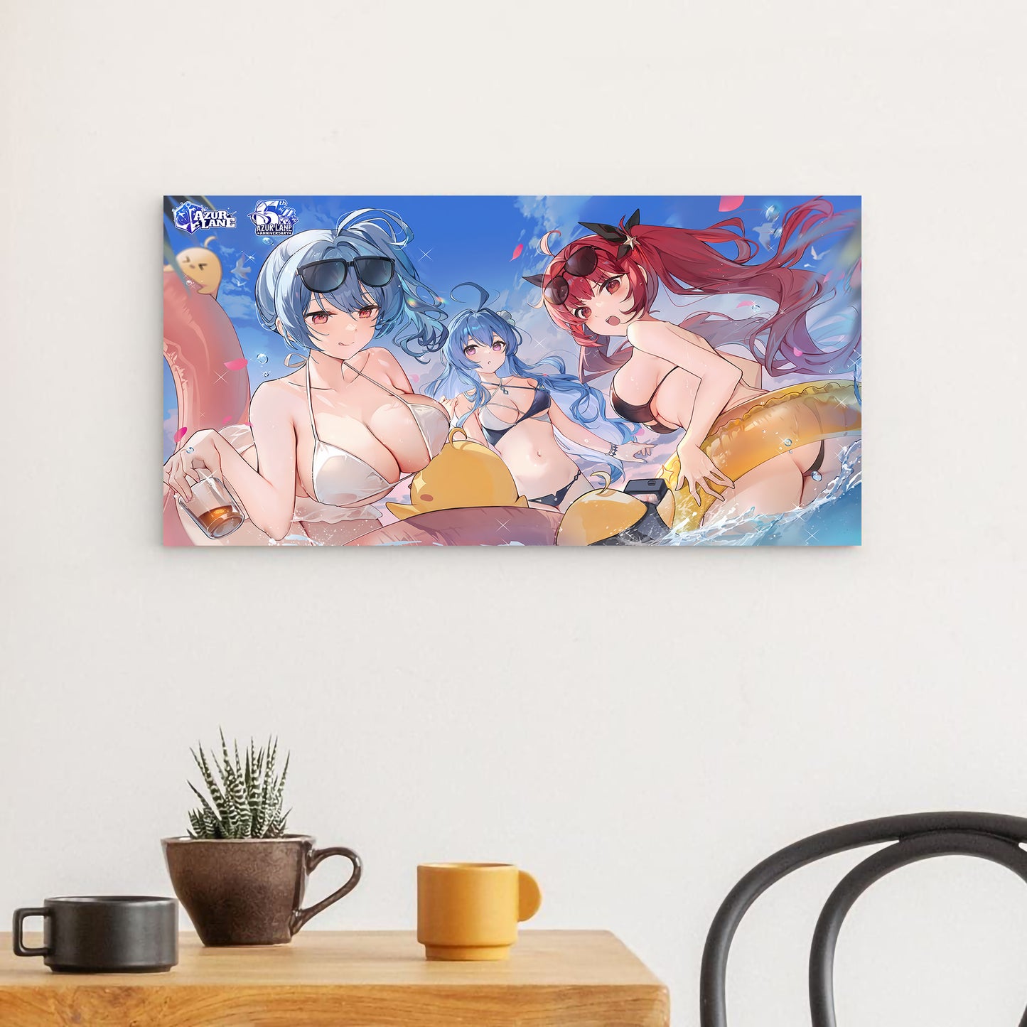 Azur Lane Wanddekoration - 6th Anniversary Splish Splash Poster 29.99 Azur, Lane, Poster, Splash, Splish JLR Design