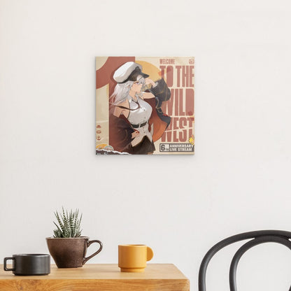 Azur Lane Wanddekoration - 6th Anniversary Welcome to the Wild West Enterprise Metal Print JLR Design