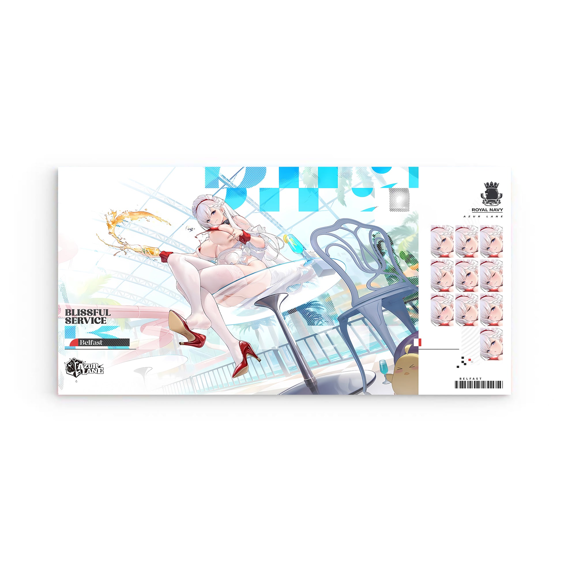 Azur Lane Wanddekoration - Belfast Blissful Service Poster 29.99 Azur, Belfast, Lane, Poster, Service JLR Design