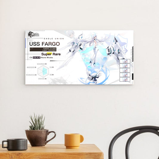 Azur Lane Wanddekoration - Charakter Eagle Union USS Fargo Poster JLR Design
