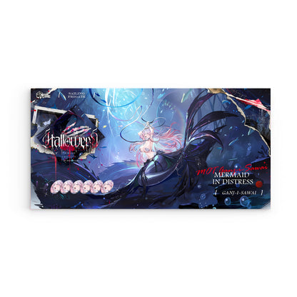Azur Lane Wanddekoration - Halloween Mermaid in Distress Ganj-I-Sawai Poster JLR Design
