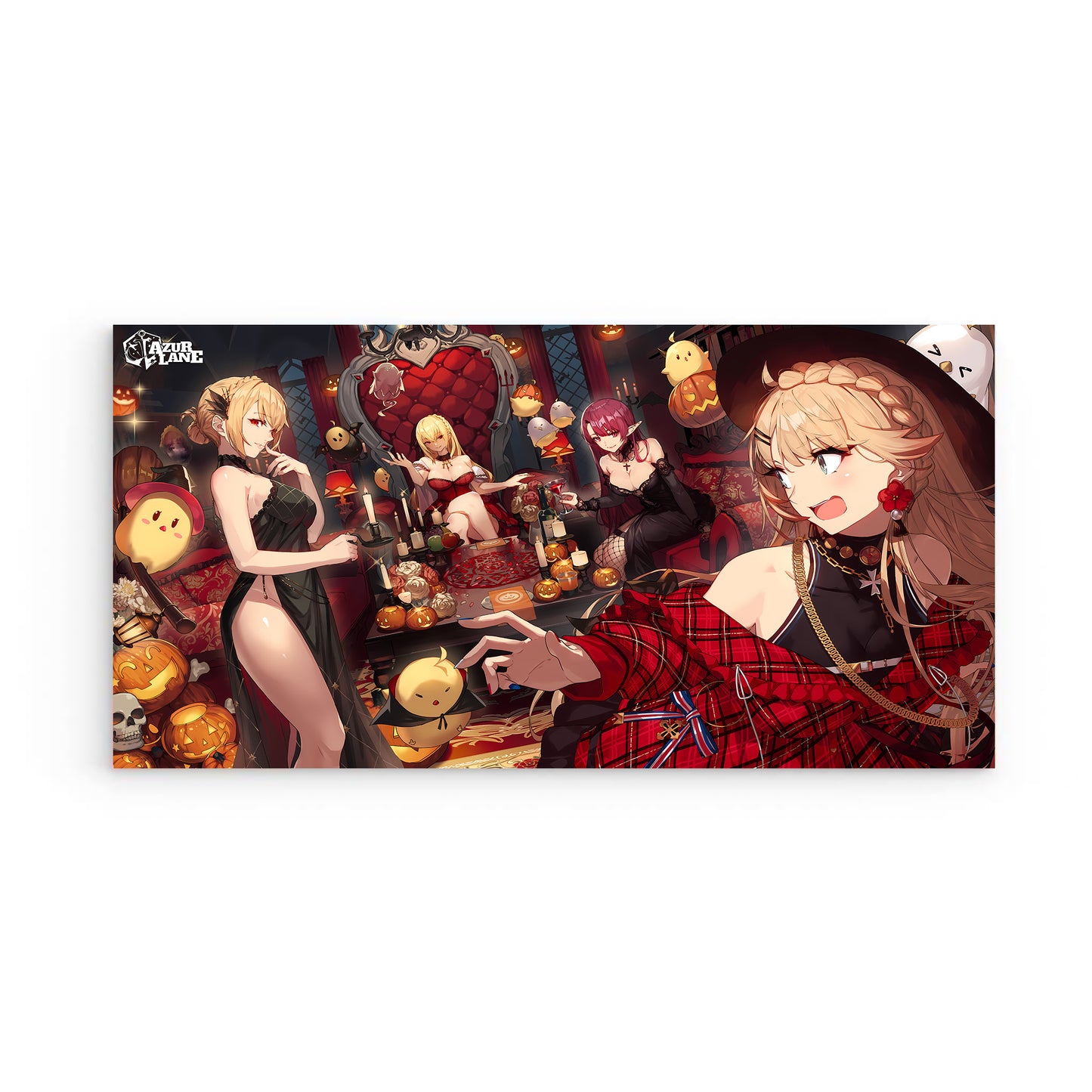 Azur Lane Wanddekoration - Halloween Party of Four Poster 29.99 Azur, Four, Halloween, Lane, Party, Poster JLR Design