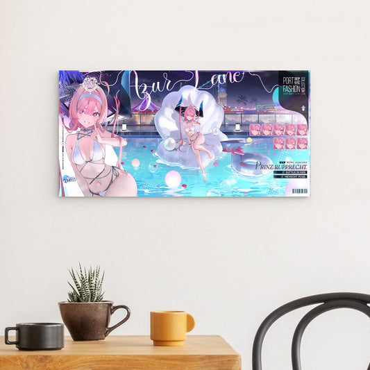 Azur Lane Wanddekoration - Port Fashion Midnight Pearl Prinz Rupprecht Poster JLR Design
