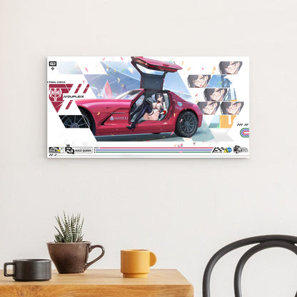 Azur Lane Wanddekoration - Racing Queen Dupleix Final Check Poster 29.99 Azur, Dupleix, Lane, Poster, Queen, Race JLR Design