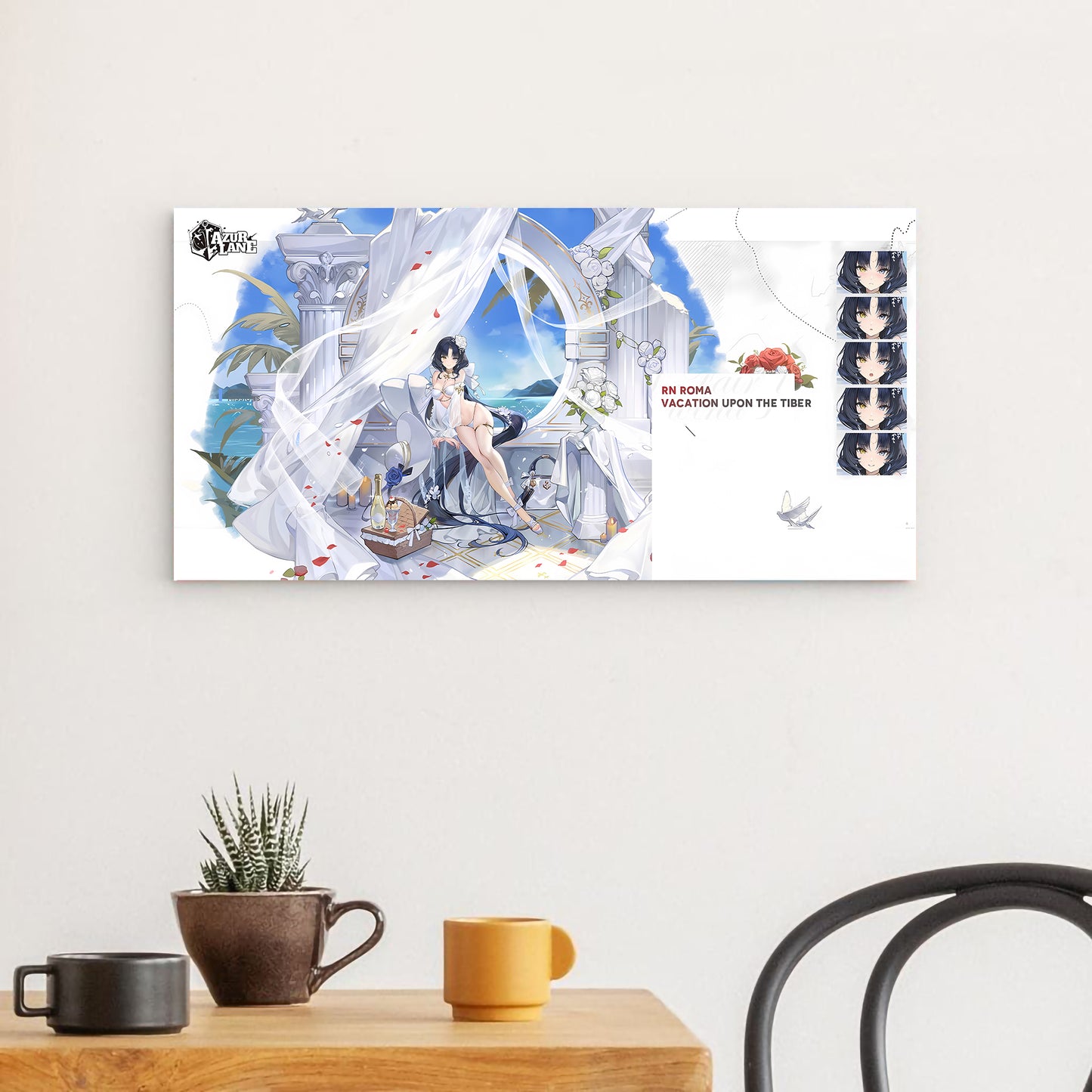 Azur Lane Wanddekoration - Vacation upon the Tiber RN Roma Poster 29.99 Azur, Lane, Poster, RN, Roma, Tiber JLR Design