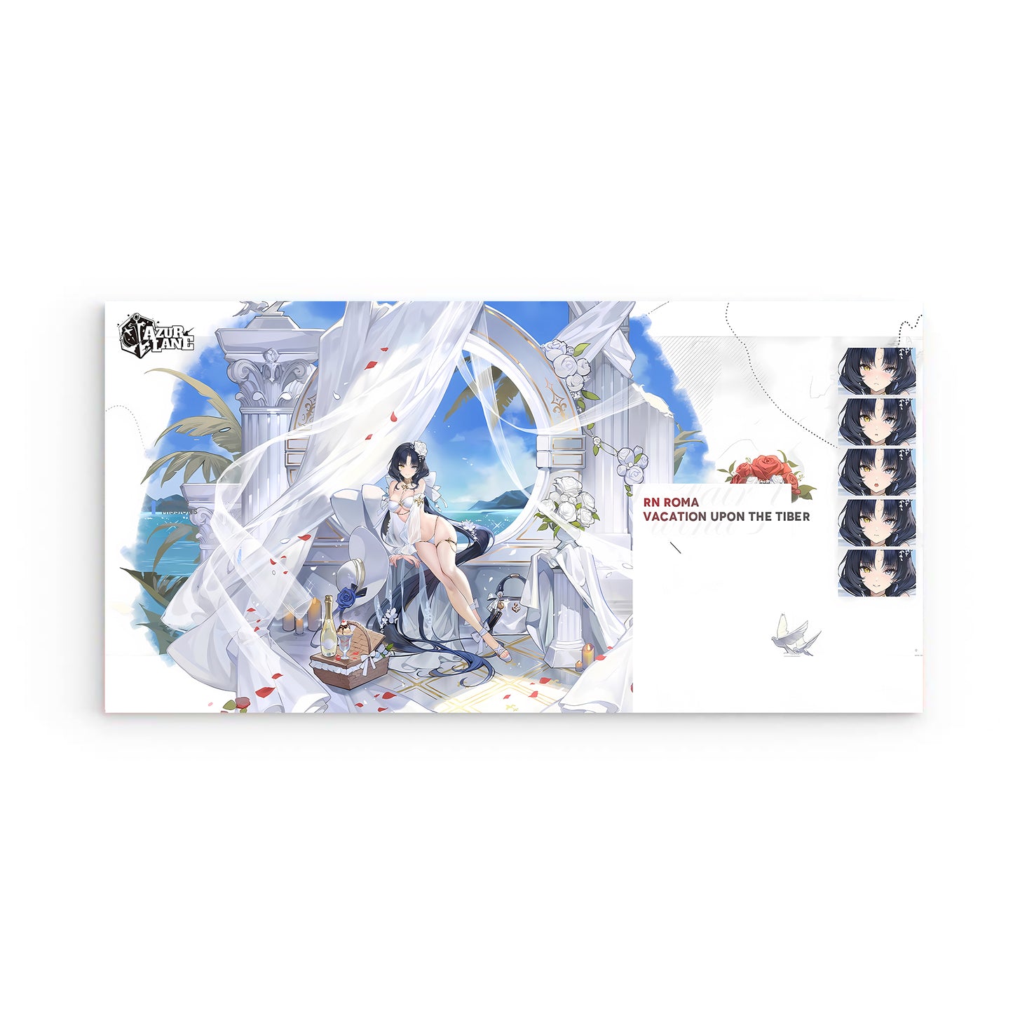 Azur Lane Wanddekoration - Vacation upon the Tiber RN Roma Poster 29.99 Azur, Lane, Poster, RN, Roma, Tiber JLR Design