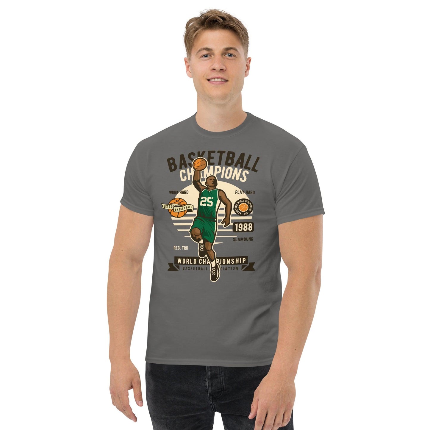 Basketball Champions Herren-T-Shirt T-Shirt 29.99 Basketball, Champions, Herren JLR Design