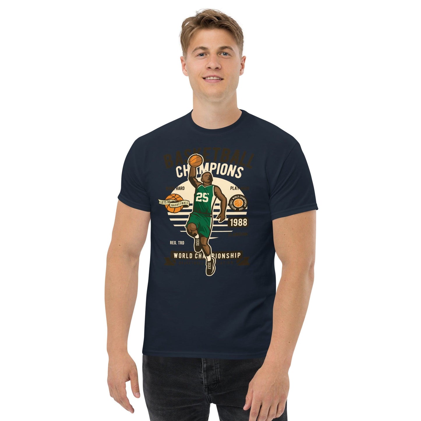 Basketball Champions Herren-T-Shirt T-Shirt 29.99 Basketball, Champions, Herren JLR Design