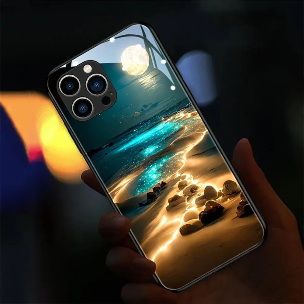beautiful-stars-river-luminous-glass-led-hulle-fur-samsung-galaxy-s22s23s4plusultra-cover-jlr-design-25573 - JLR Design