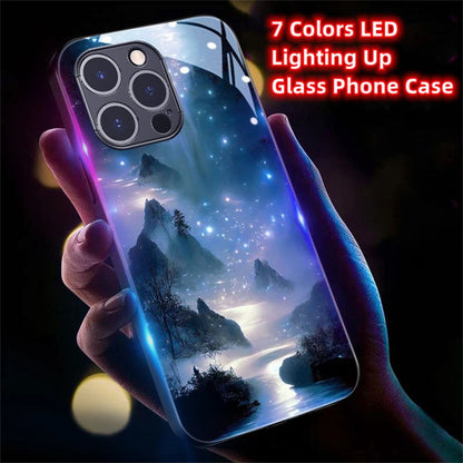 Beautiful Stars River Luminous Glass LED Hülle für Samsung Galaxy S22/S23/S4/Plus/Ultra Cover 38.99 Cover, Galaxy, Hülle, LED, River, Samsung, Stars JLR Design