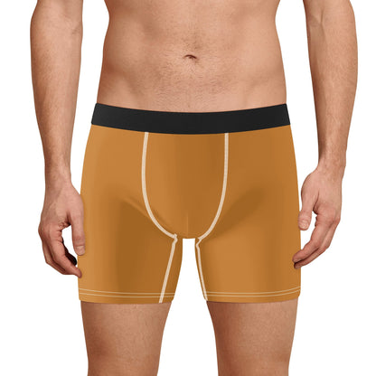 Bequeme bronzene Stretch-Trunks für Herren Trunks JLR Design