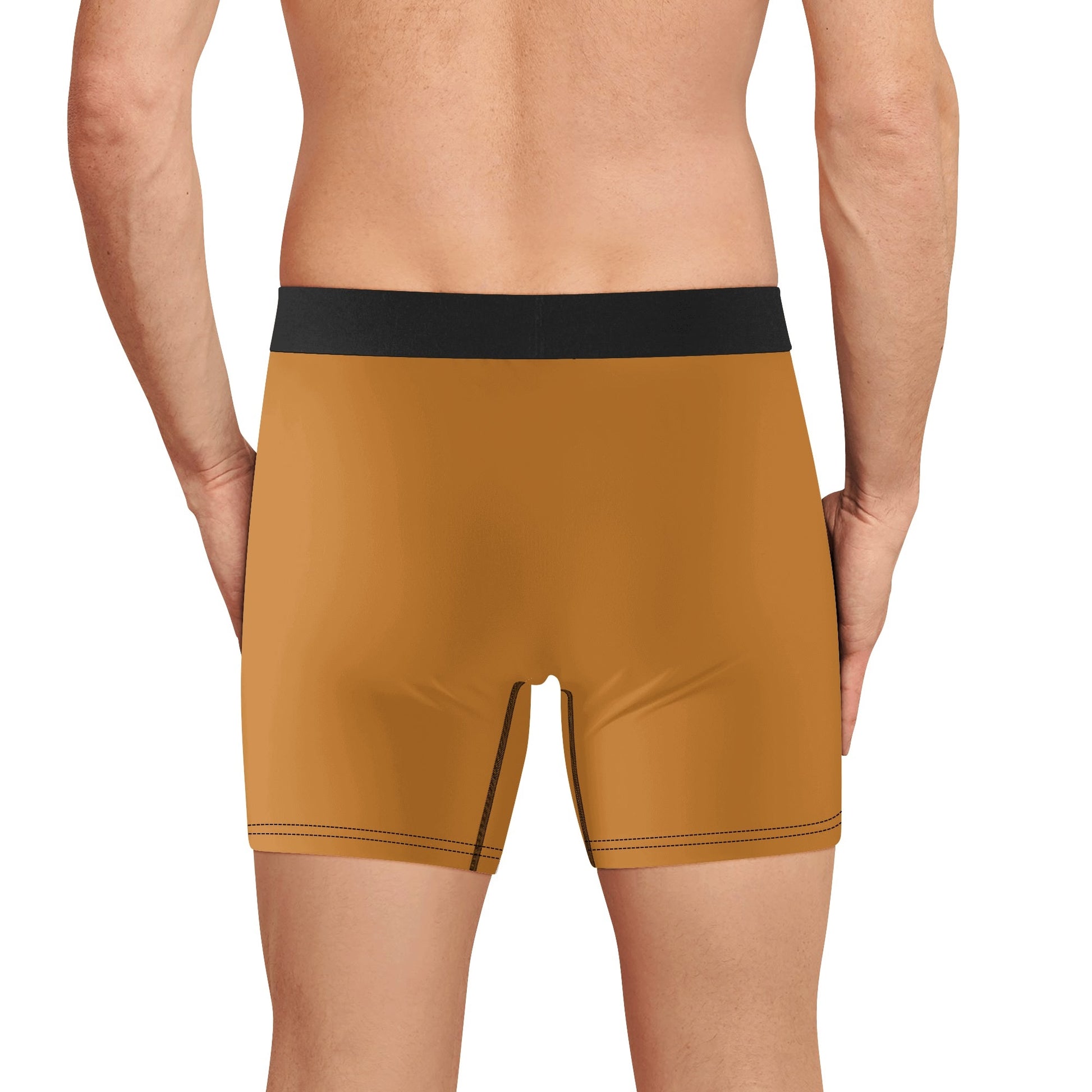 Bequeme bronzene Stretch-Trunks für Herren Trunks JLR Design