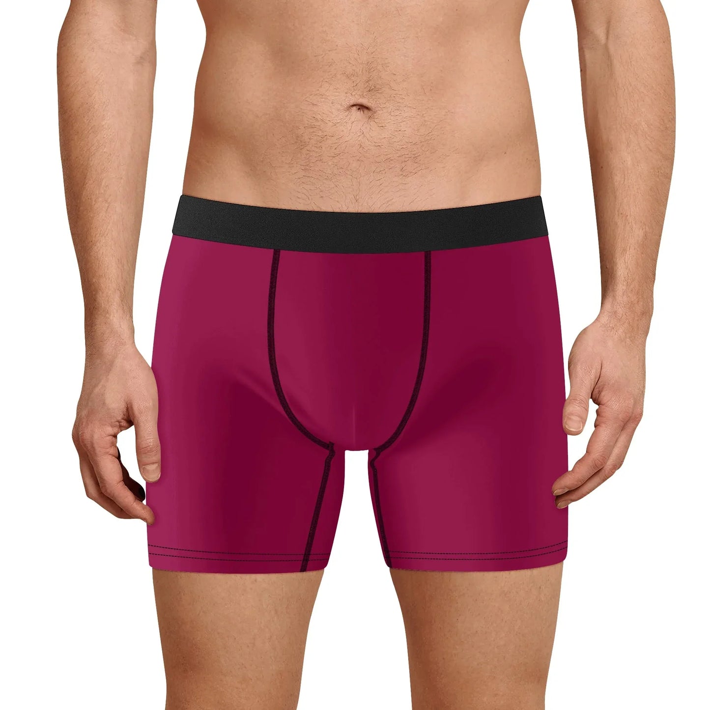 bequeme-burgundy-stretch-trunks-fur-herren-trunks-jlr-design-58448 - JLR Design
