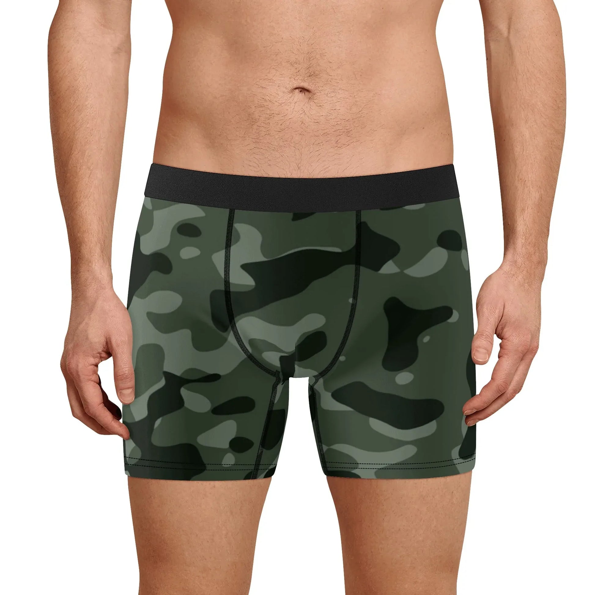 bequeme-grune-camouflage-stretch-trunks-fur-herren-trunks-jlr-design-93323 - JLR Design