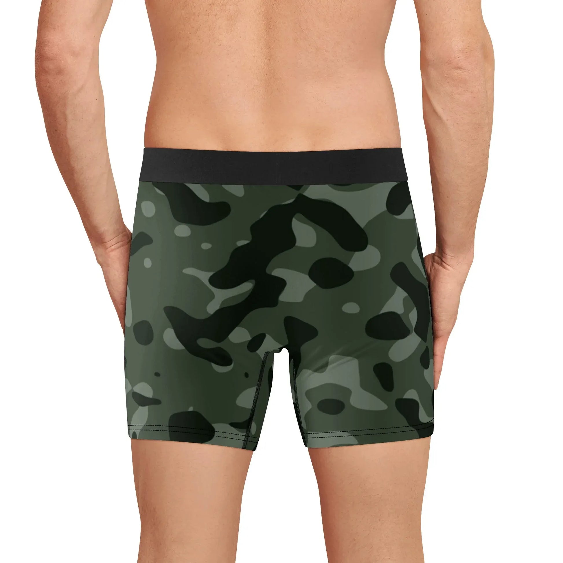 bequeme-grune-camouflage-stretch-trunks-fur-herren-trunks-jlr-design-90341 - JLR Design