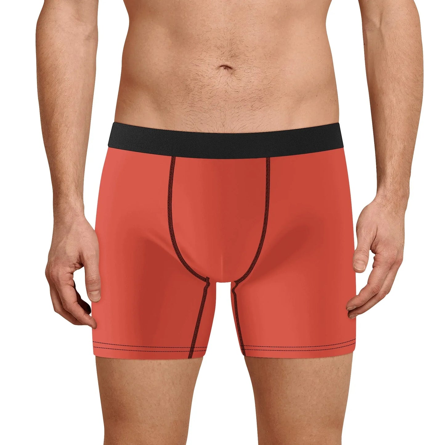 bequeme-orange-red-stretch-trunks-fur-herren-trunks-jlr-design-11475 - JLR Design