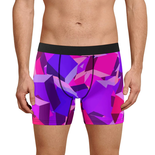 bequeme-pink-cube-stretch-trunks-fur-herren-trunks-jlr-design-53607 - JLR Design