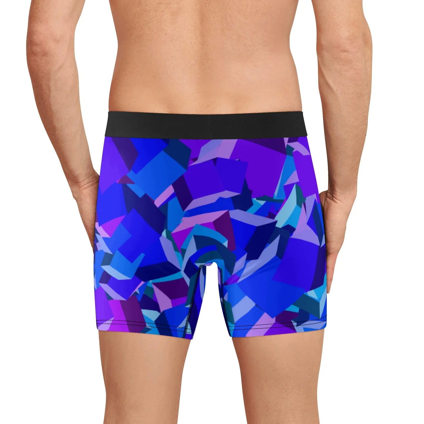 bequeme-purple-cube-stretch-trunks-fur-herren-trunks-jlr-design-19405 - JLR Design