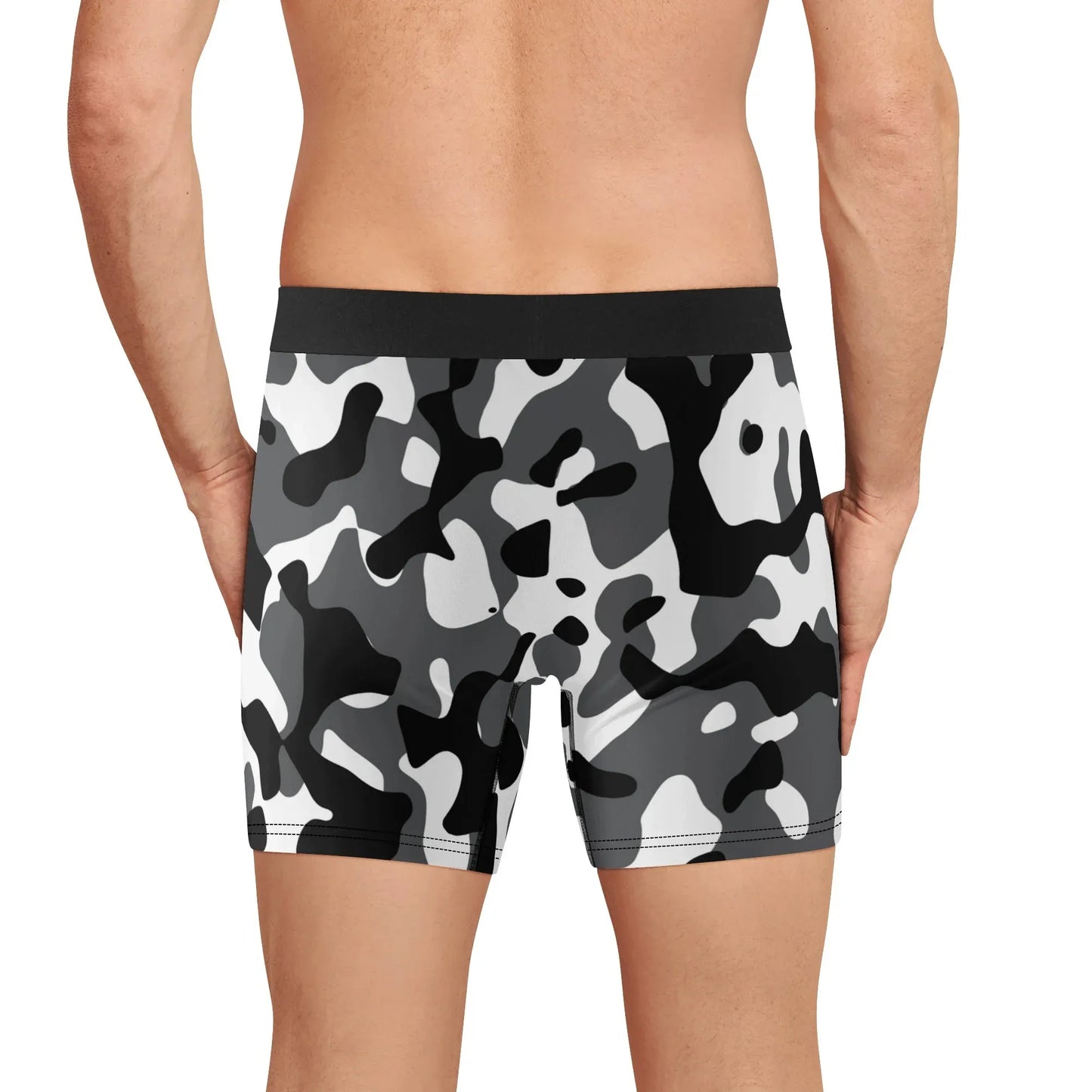 bequeme-schwarz-grau-weiss-camouflage-stretch-trunks-fur-herren-trunks-jlr-design-25905 - JLR Design