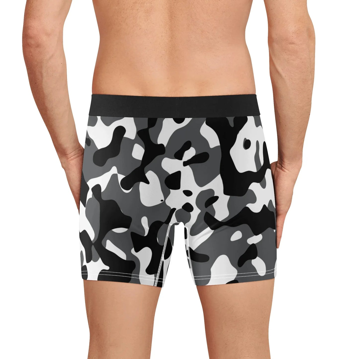 bequeme-schwarz-grau-weiss-camouflage-stretch-trunks-fur-herren-trunks-jlr-design-24276 - JLR Design