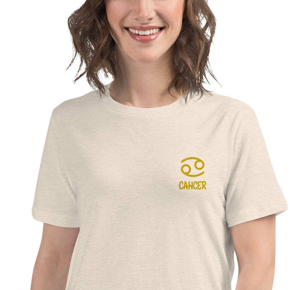 besticktes-sternzeichen-krebs-damen-t-shirt-t-shirt-jlr-design-40366 - JLR Design