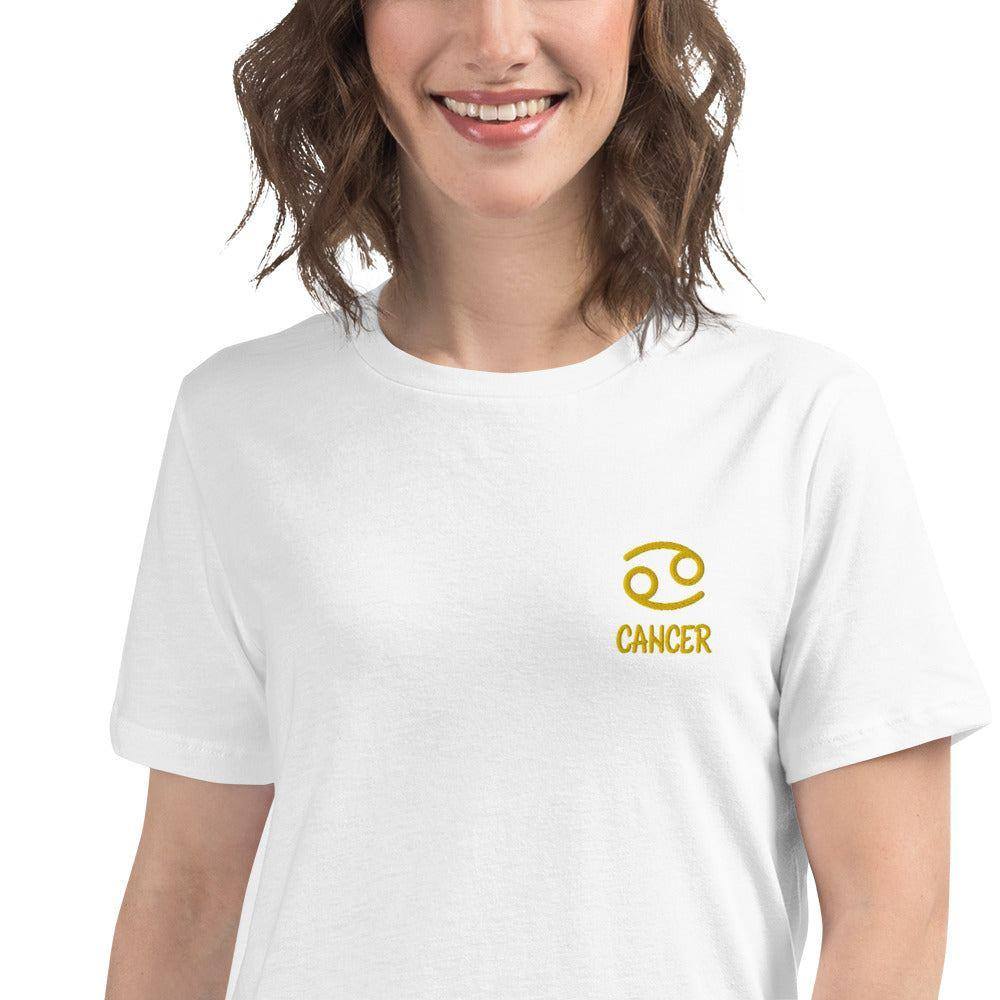 besticktes-sternzeichen-krebs-damen-t-shirt-t-shirt-jlr-design-24100 - JLR Design