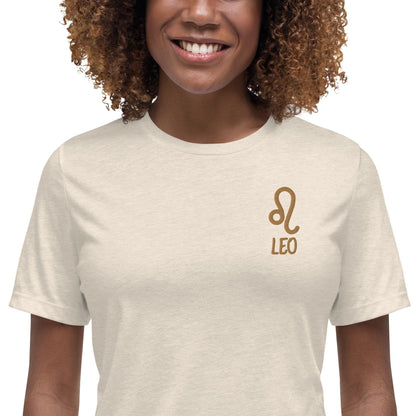 Besticktes Sternzeichen Löwe Damen-T-Shirt T-Shirt 38.99 Damen, Löwe, Sternzeichen, T-Shirt JLR Design