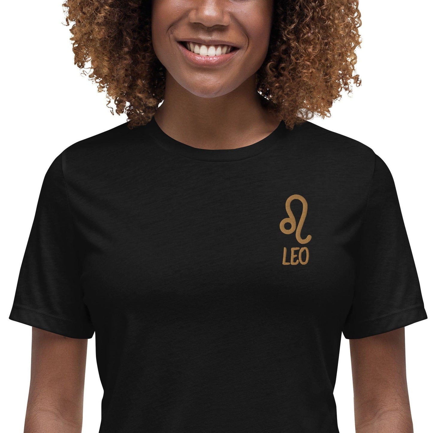 Besticktes Sternzeichen Löwe Damen-T-Shirt T-Shirt 38.99 Damen, Löwe, Sternzeichen, T-Shirt JLR Design