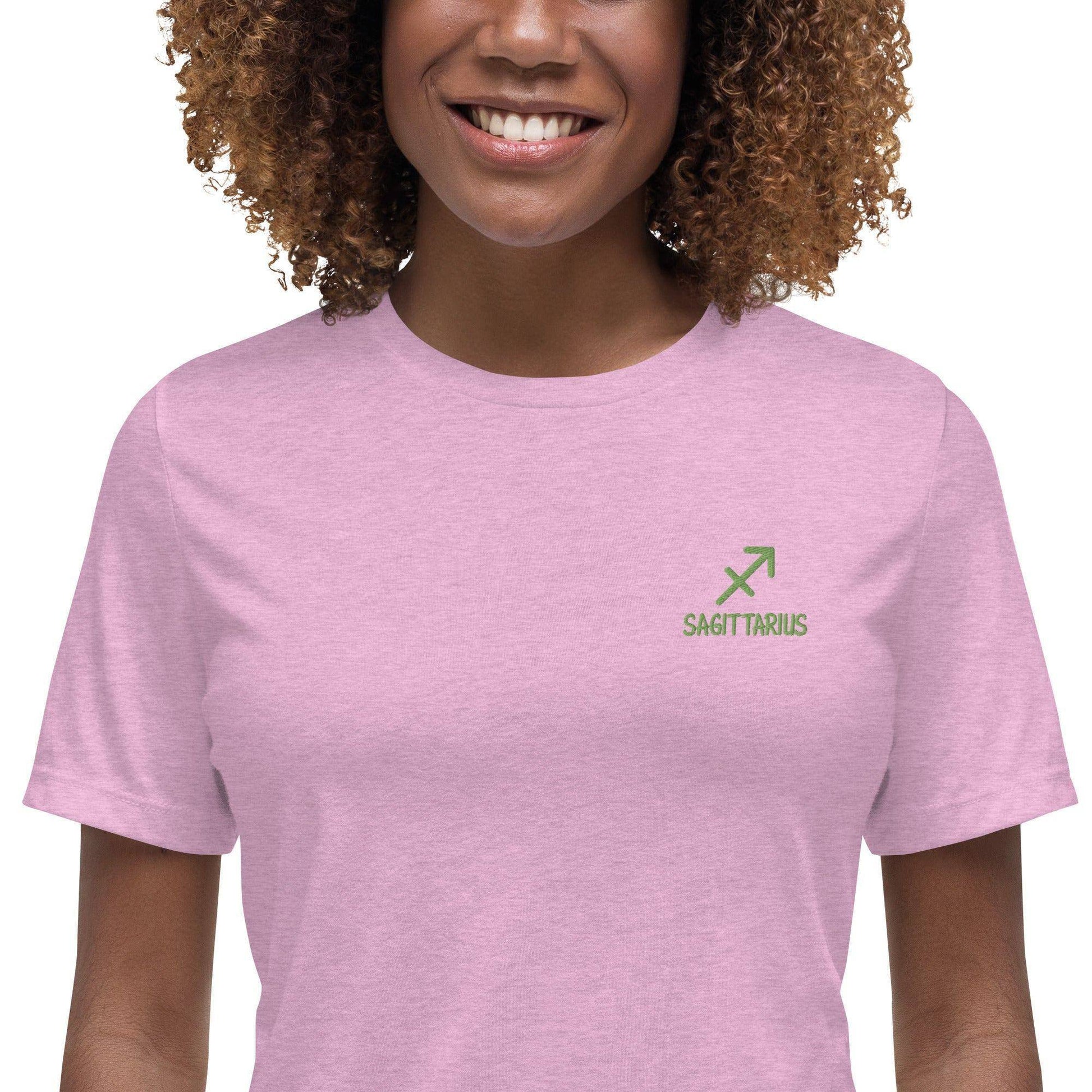 besticktes-sternzeichen-schutze-damen-t-shirt-t-shirt-jlr-design-69943 - JLR Design