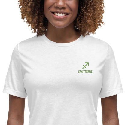 Besticktes Sternzeichen Schütze Damen-T-Shirt T-Shirt 38.99 Damen, Schütze, Sternzeichen, T-Shirt JLR Design