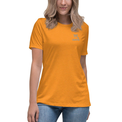 Besticktes Sternzeichen Skorpion Damen-T-Shirt T-Shirt 38.99 Damen, Skorpion, Sternzeichen, T-Shirt JLR Design