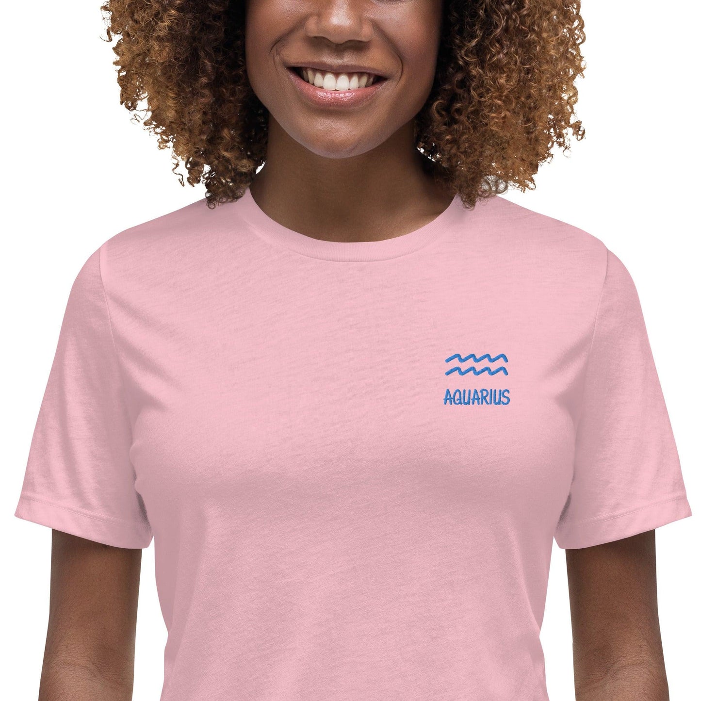 Besticktes Sternzeichen Wassermann Damen-T-Shirt T-Shirt 38.99 Damen, Sternzeichen, T-Shirt, Wassermann JLR Design