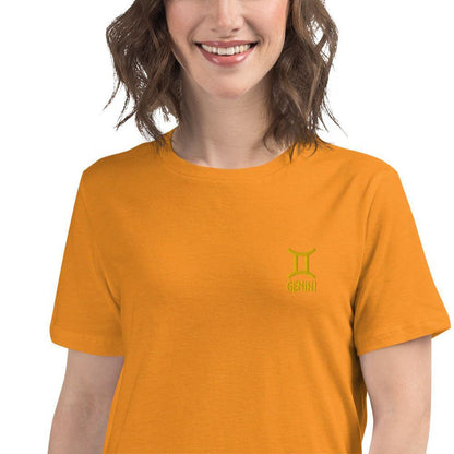 Besticktes Sternzeichen Zwillinge Damen-T-Shirt T-Shirt 38.99 Damen, Sternzeichen, T-Shirt, Zwillinge JLR Design