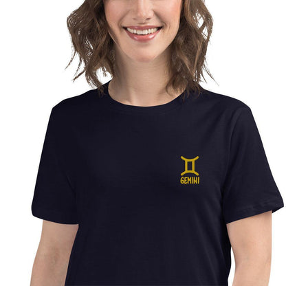 Besticktes Sternzeichen Zwillinge Damen-T-Shirt T-Shirt 38.99 Damen, Sternzeichen, T-Shirt, Zwillinge JLR Design