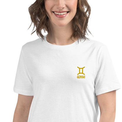 Besticktes Sternzeichen Zwillinge Damen-T-Shirt T-Shirt 38.99 Damen, Sternzeichen, T-Shirt, Zwillinge JLR Design