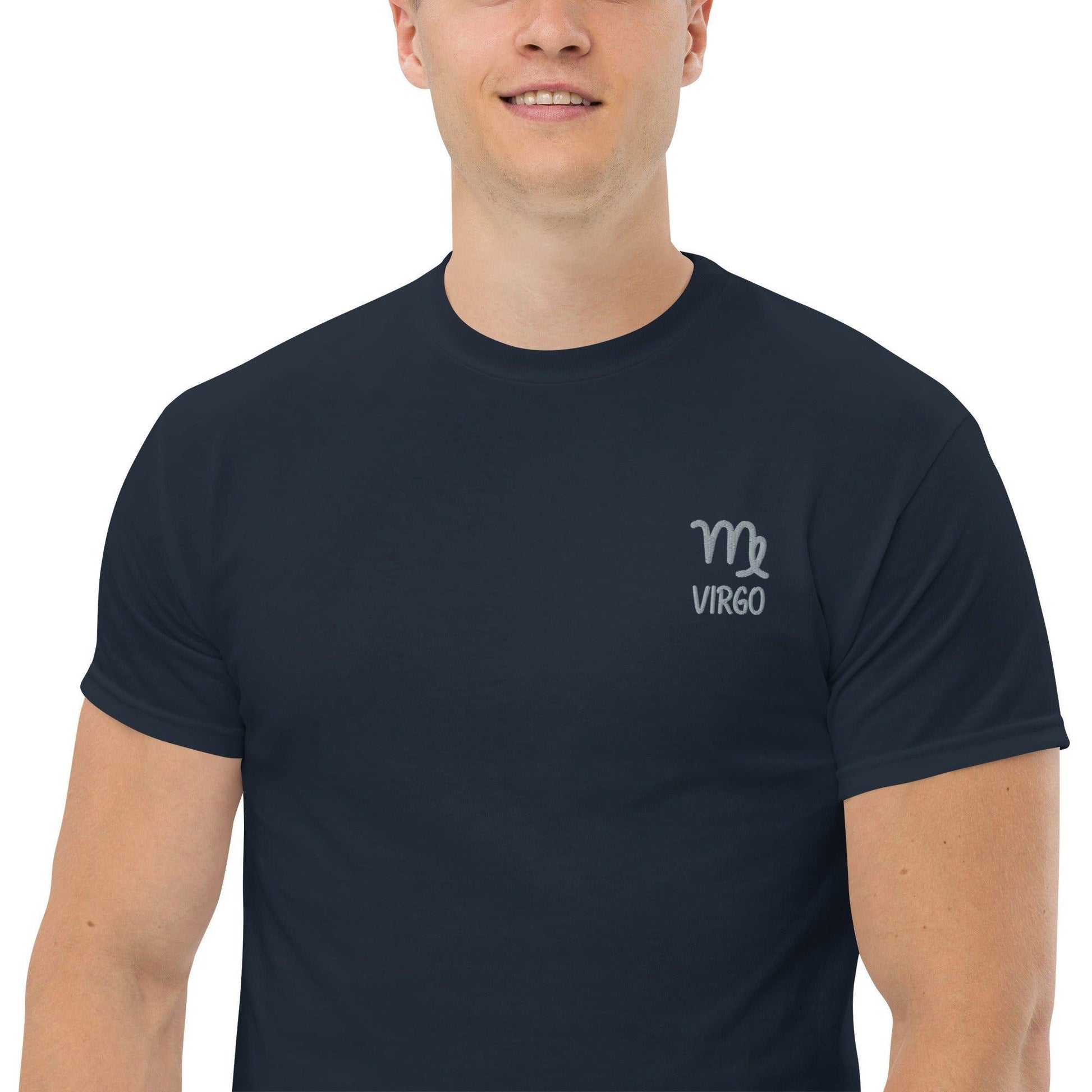 Besticktest Sternzeichen Jungfrau Herren T-Shirt T-Shirt 36.99 bestickt, Jungfrau, Sign, Sternzeichen, Symbol.T-Shirt, Virgo, Zodiac JLR Design